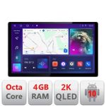 Navigatie dedicata Fiat Stilo N-STILO Edonav ecran 13" 2K 8 si 128 Android Waze USB Navigatie 4G 360 Toslink Youtube Radio KIT-sti CarStore Technology