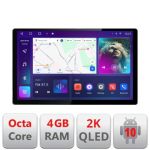 Navigatie dedicata Mitubishi Lancer 2001-2007  N-LANCER07 Edonav ecran 13" 2K 8 si 128 Android Waze USB Navigatie 4G 360 Toslink Y CarStore Technology