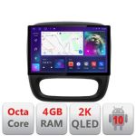 Navigatie dedicata Renault Trafic 2014-2017 N-rt09 Edonav ecran 13" 2K 8 si 128 Android Waze USB Navigatie 4G 360 Toslink Youtube CarStore Technology