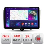 Navigatie dedicata Smart For Two 2010-2015 N-Smart10 Edonav ecran 13" 2K 8 si 128 Android Waze USB Navigatie 4G 360 Toslink Youtub CarStore Technology