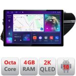 Navigatie dedicata Toyota Hilux 2016- N-TY59 Edonav ecran 13" 2K 8 si 128 Android Waze USB Navigatie 4G 360 Toslink Youtube Radio CarStore Technology