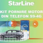 Kit pornire motor Dacia Duster gen 2 2017-2021, aplicatie telefon 4G (montaj inclus) - Starline S9 v2 4G CarStore Technology