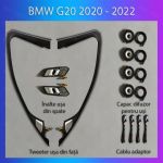 Lumini Ambientale BMW Seria 3 2020-2022 dedicat difuzor înalte, difuzor iluminat control telefon sau sistem original CarStore Technology
