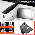 Cameră DVR Mercedes-Benz  GLA 2024-, cameră față 1080p Autolensa, Model 24/7  Negru MB-54 CarStore Technology