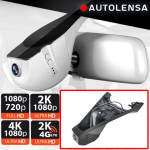 Cameră DVR Peugeot 4008/5008 2015-18, cameră față 1080p Autolensa, Model 24/7  Negru PE03 CarStore Technology