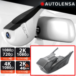 Cameră DVR Mercedes-Benz  E klass decapotabil, cameră față 1080p Autolensa, Model 24/7  Negru MB-26 CarStore Technology