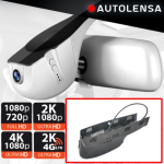 Cameră DVR BMW Seria 3 E90 E91 E92 2005-2012, cameră față 1080p Autolensa, Model 24/7  Negru BMW03 CarStore Technology