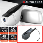 Cameră DVR BMW X3/X4 F25/F26 FL low, cameră față 1080p Autolensa, Model 24/7  Negru BMW05 CarStore Technology
