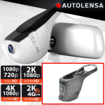 Cameră DVR BMW X5/X6 M 2013-, cameră față 1080p Autolensa, Model 24/7  Negru BMW24 CarStore Technology