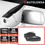 Cameră DVR Land Rover Evoque 2016-21 , cameră față 1080p Autolensa, Model 24/7  Negru ELH05 CarStore Technology