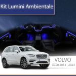 Lumini ambientale Volvo XC90 set complet control telefon sau sistem original CarStore Technology