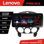 Navigatie Mazda 2 2007-2013 Lenovo PRO 8+256 12.3 inch qled android 4G DSP gps internet  Kit-mazda2 CarStore Technology