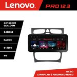 Navigatie Mercedes C W203 2000-2004 K-clk Lenovo PRO 8+256 12.3 inch qled android 4G DSP gps internet  Q CarStore Technology