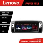 Navigatie Mercedes Sprinter 2018- Lenovo PRO 8+256 12.3 inch qled android 4G DSP gps internet  Kit-sprinter CarStore Technology