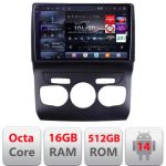 Navigatie Citroen C4 2011-2016  Edotec Kit-241 8 core QLED 2K 16+512 360 Android Waze USB Navigatie Internet Youtube Radio CarStore Technology
