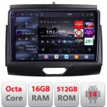 Navigatie Ford Ranger 2015- cu cd Android radio gps internet 8 core QLED 2K 16+512 360 Edotec CarStore Technology