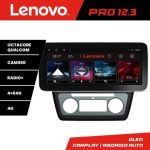 Navigatie Skoda Yeti 2009-2014 K-YETI Lenovo PRO 4+64 12.3 inch qled android 4G DSP gps internet CarStore Technology