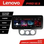 Navigatie VW Golf 5 2004-2010 clima manuala Lenovo PRO 4+64 12.3 inch qled android 4G DSP gps internet  KIT-golf5-manual CarStore Technology