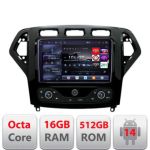 Navigatie Ford Mondeo 2007-2010 Android radio gps internet 8 core QLED 2K 16+512 360 Edotec CarStore Technology