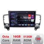 Navigatie Mercedes ML W166 2012-2015 NTG4.5 Edotec Kit-W166 8 core QLED 2K 16+512 360 Android Waze USB Navigatie Internet Youtube Radio CarStore Technology