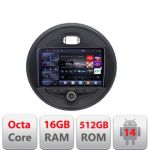 Navigatie Mini 2015-2019 masini fara ecran color de fabrica 8 core QLED 2K 16+512 360 Android Waze USB Navigatie Internet Youtube Radio Edotec CarStore Technology