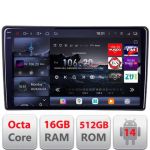 Navigatie Opel Zafira Corsa Astra Antara Vectra 2005-2014 Edotec Kit-ZAFIRA-B 8 core QLED 2K 16+512 360 Android Waze USB Navigatie Internet Youtube CarStore Technology