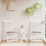 Perne de scaun model carouri, 2 buc., 40x40x3 cm, textil Oxford GartenMobel Dekor