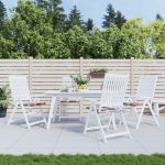 Perne de scaun model carouri, 4 buc., 40x40x3 cm, textil Oxford GartenMobel Dekor