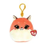 PLUS BRELOC TY 8.5CM SQUISHY BEANIES ROXIE VULPITA ROZ SuperHeroes ToysZone