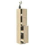 Dulap de farmacie, stejar sonoma, 30x41x174,5 cm lemn prelucrat GartenMobel Dekor