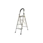 Scara aluminiu pliabila, 4 trepte antiderapante, inaltime 143cm, sarcina maxima 150Kg Crownman Cod: DISPN84 Automotive TrustedCars