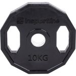 Greutate cauciucata 10kg/51mm inSPORTline Ruberton FitLine Training