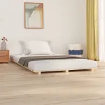 Cadru de pat, 150x200 cm, lemn masiv de pin GartenMobel Dekor