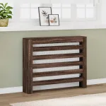 Mască pentru calorifer stejar maro 104x20x82 cm lemn prelucrat GartenMobel Dekor