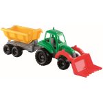 ECOIFFIER  JUCARIE TRACTOR CU REMORCA 52CM SuperHeroes ToysZone