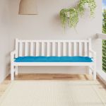 Pernă de bancă, albastru deschis, 180x50x7 cm, material oxford GartenMobel Dekor