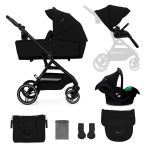 CARUCIOR KINDERKRAFT YOXI 3IN1 (MINK PRO) PURE BLACK SuperHeroes ToysZone