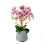 Decorațiune cu plantă artificială – Orhidee mov – 83 cm Best CarHome