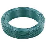 Fir tensionare pentru gard 250 m 0,9/1,4 mm verde închis, oțel GartenMobel Dekor