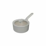 Cratita BergHOFF Balance Moonmist, 18 cm, 2.0L, capac, mâner, Aluminiu reciclat, Gri HighLine Cooking