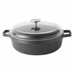 Cratita Gem BergHOFF, 28cm, 4.6L, 2 mânere, capac, 28cm HighLine Cooking