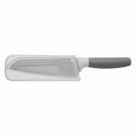 Cutit Santoku BergHOFF, 17cm, teacă de protecție, Oțel, Gri HighLine Cooking