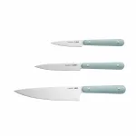 Set Cutite BergHOFF Slate, 3 piese, Oțel, Albastru HighLine Cooking