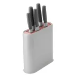 Set Cutite cu suport BergHOFF, 6 piese, Oțel, Plastic, Gri HighLine Cooking