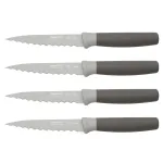 Set Cutite pentru friptură BergHOFF, 4 piese, 11.5 cm, Oțel, Gri HighLine Cooking