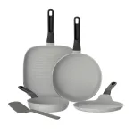 Set de 4 tigăi BergHOFF Glints Spirit antiaderent HighLine Cooking