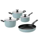 Set de vase de gătit BergHOFF Slate, 7 piese, Aluminiu HighLine Cooking