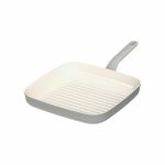 Tigaie Grill BergHOFF Balance Moonmist, 28 cm, 2.6 L, Aluminiu reciclat, Gri HighLine Cooking