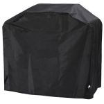 Husa protectie gratar gradina Valencia, impermeabila, rezistenta UV, neagra, 105x58x95 cm GartenVIP DiyLine