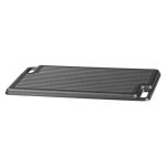 Placa gratar, fonta, dreptunghiulara, 2 fete, 46x26 cm, MagicHome GartenVIP DiyLine